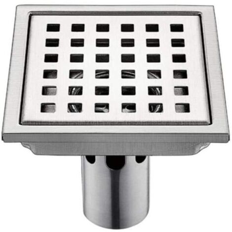 1 Pcs Siphon De Sol en Acier Inoxydable Drain15 15 Filtre Carré Déodorant Anti Retour Fuite d'eau 15b