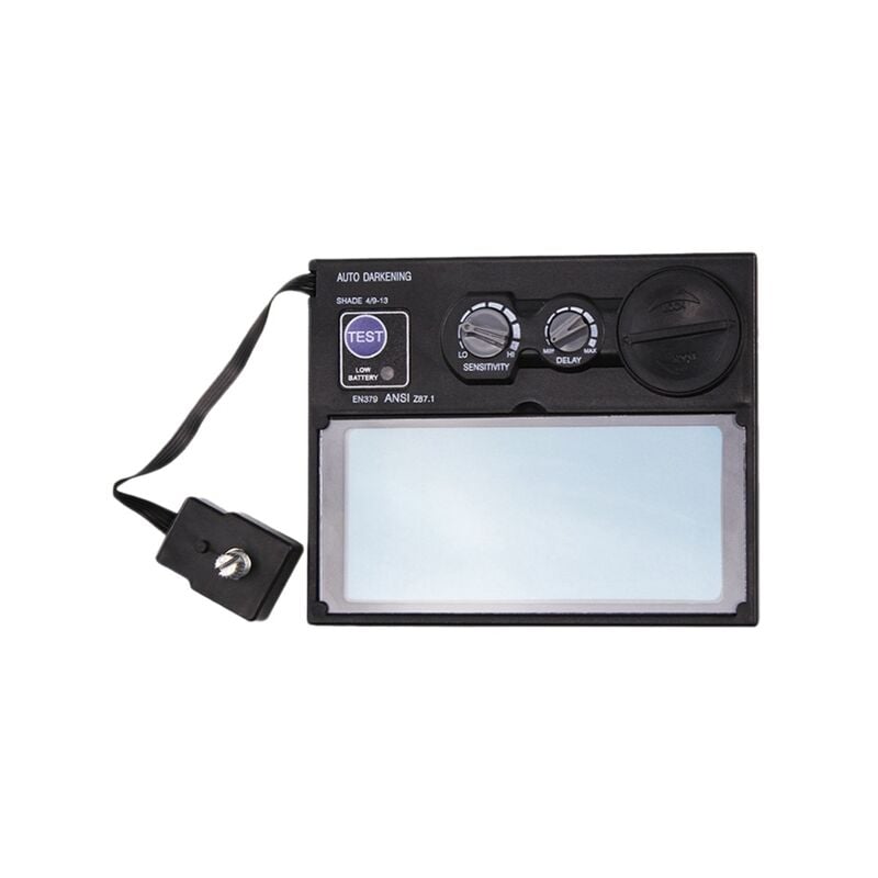 1 Pcs Solar Auto Darkening Welding Lens Panel Welding Helmet Mask Automatic Filtering Lampshade Eye Goggles,Black | 04537365564398