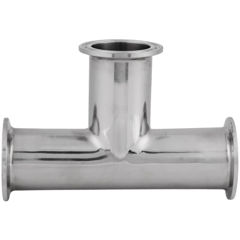 1 pcs Té de serrage standard en acier inoxydable 3 voies Φ381.5 Accessoires sanitaires