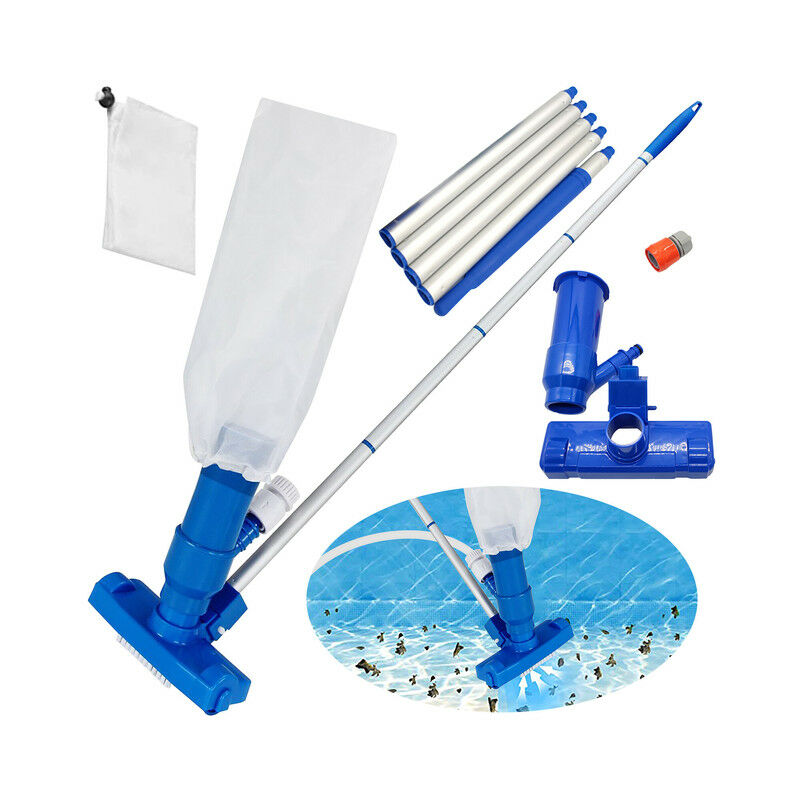 1 pezzo di kit di pulizia portatile per piscina
