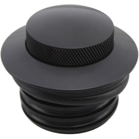 1 pezzo (nero) tappo serbatoio carburante per moto Harley Sportster Dyna Softail Fat Boy 1982-2018 tappo serbatoio carburante a scomparsa per moto coperchio serbatoio carburante avvitabile