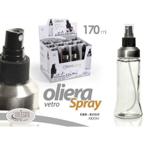 1 Pezzo Oliera Dosatore Spray da Cucina per Olio e Aceto 170 ml