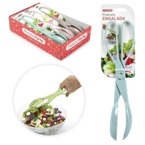 1 Pezzo Pinza da Tavola per Insalata Multiuso in Plastica 4 Colori