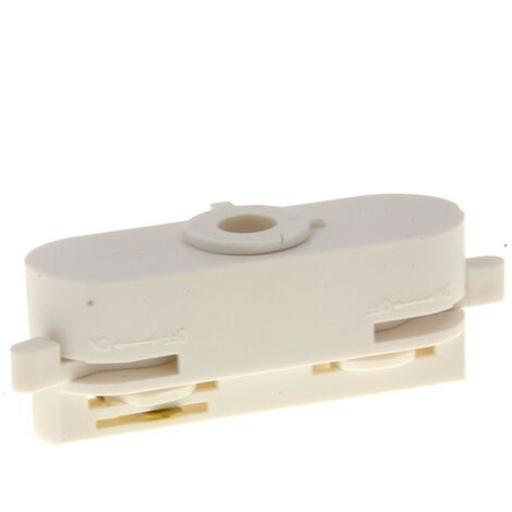 1-Phase Rail Adaptateur Blanc