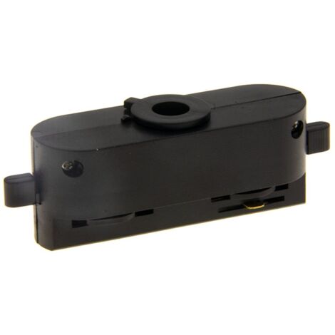 1-Phase Rail Adaptateur Noir