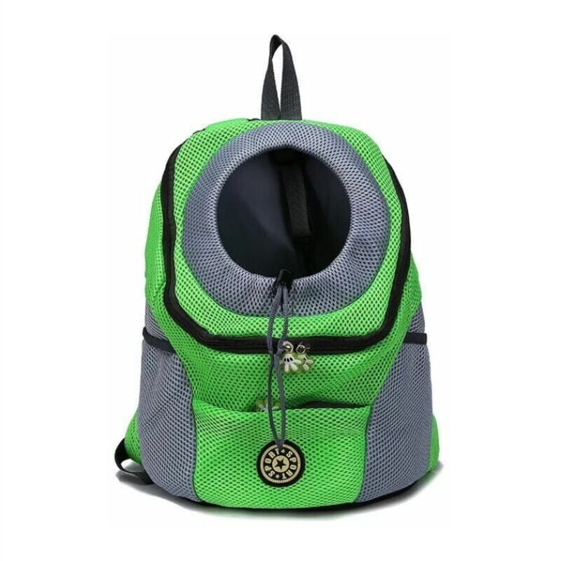 Ensoleille - 1 pièce de transport pour animaux de compagnie portable et confortable pour le vélo, la randonnée, les voyages, le shopping (s, vert),