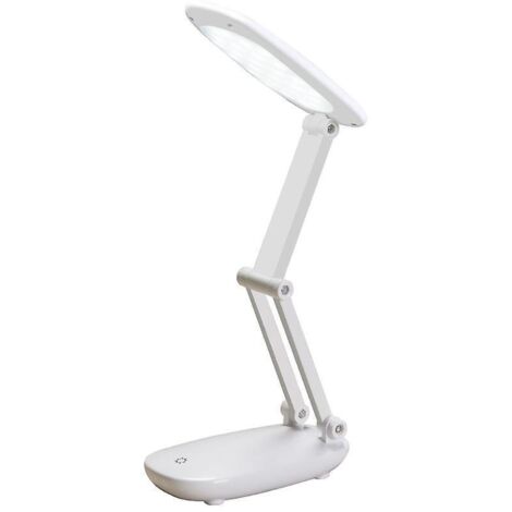 1 Pice Rose Blanche One Fire Lampe De Bureau Led Lampe Sans Fil, Lampe Led Rechargeable Lampe De Chevet, 8 Luminosit Lampe Led Rechargeable, Lampe