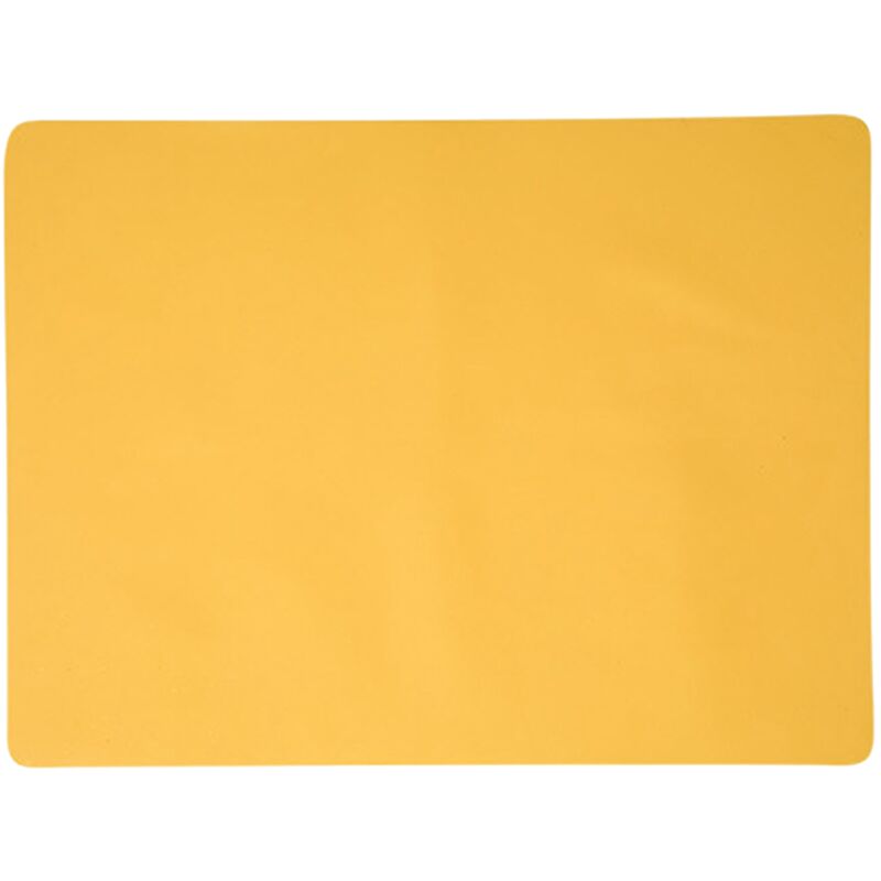 1 pièces tapis de protection de table simple en silicone napperons en silicone tapis de table extérieurs tapis de dîner antidérapants essuyables,