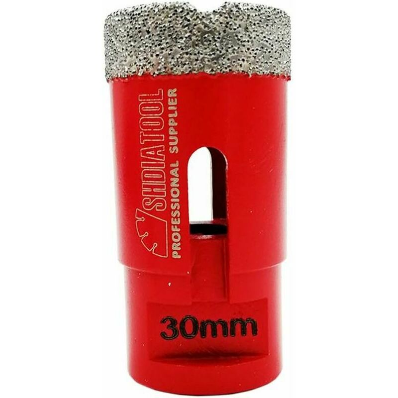 1 piece 30mm Diamond Drill Bits Core Bit Hole Saw Kits with M14 Thread Wet and Dry Hole Saw, for Grinder Porcelain Tile Granite Marble
