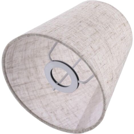 1 Pièce Abat-jour en Lin Abat-jour Suspension Applique Accessoires Lampe Cache-poussière Petit Abat-jour pour Lampe de Table Et la