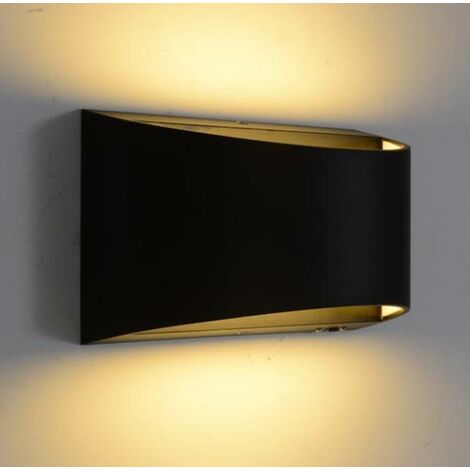 1 pièce applique murale LED semi-circulaire minimaliste moderne, nouvelle applique murale minimaliste moderne-BDD