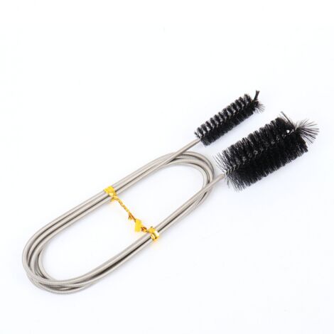 1 piece black (1.55 m) – flexible supply pipe cleaning brush – pipe cleaning tool
