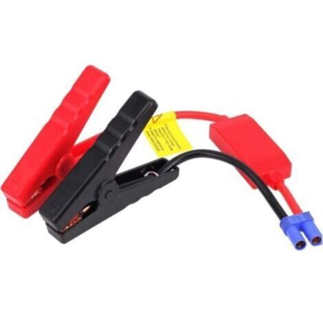 1 pièce câble de démarrage 200A. pince crocodile de câble de démarrage de voiture de remplacement automobile vers connecteur EC5 pour démarreur de saut de voiture d'urgence portable 12V Booste