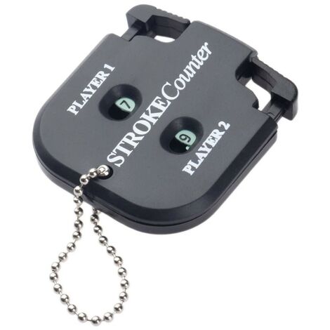 1 Pièce Compteur de Score de Joueurs Compteur de Coups au Golf Mini Compteur Manuel Digital Portable avec Porte-Clés - Accessoire Golf pour Buteur de Golf et Autres Jeux de Ballon