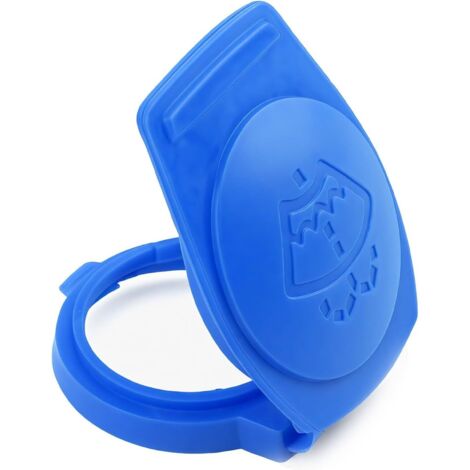 1 Pièce Couvercle de Réservoir de Liquide de Lavage, Bouchon de Réservoir de Lave Glace, Bouchon de Lave Glace, Utilisé pour la Plupart des Modèles 3Q0955455, Bleu