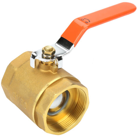 1 pièce DN50 2" BSP vanne à bille en laiton 1.6MPa pour eau huile gaz