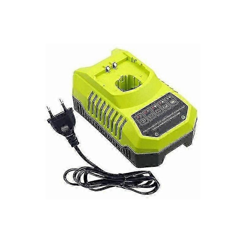 Crea - Pour chargeur Ryobi P117 P118 P118, pour batterie Ryobi one 9,6 V-18 v Li-ion NiMH P100 P102 P103 P104 P105 P107 P108 P109 chargeur 18 volts