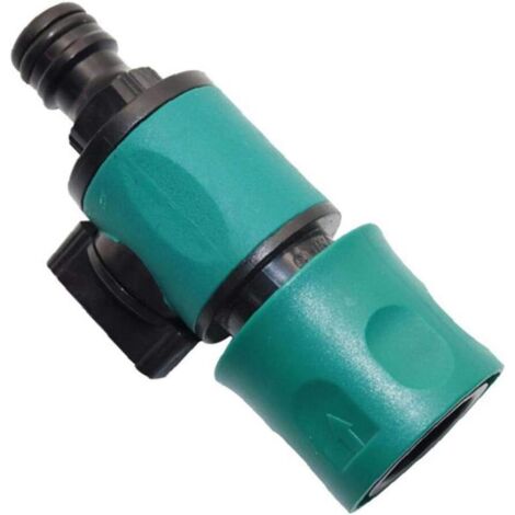 1 pièce en plastique avec connecteur rapide Agriculture arrosage rallonge tuyau Irrigation raccord tuyau adaptateur interrupteur