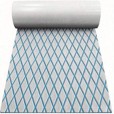 1 Pièce Feuille De Pont En Mousse Eva 190x70cm Autocollant Antidérapant Pour Yacht Bateau Kayak