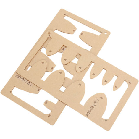 1 Pièce Gabarit en Cuir Acrylique pour Ceinture DIY - Outil de Découpe pour Épée et Queue Carrée