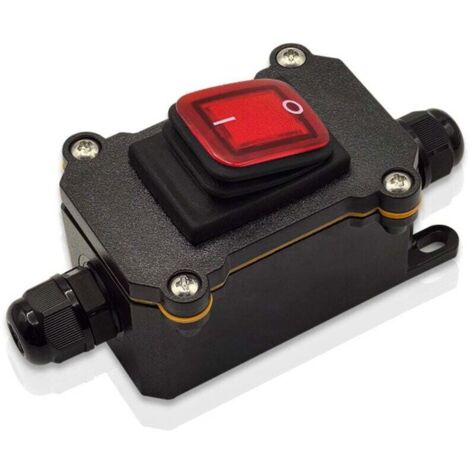 1 Pièce Interrupteur Étanche IP65 Interrupteur Étanche Interrupteurs Intelligents 12V DC 20A Interrupteur Étanche à Élevé