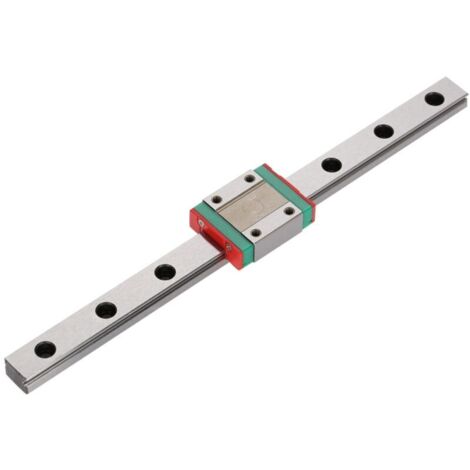 1 pièce LML12B Guide linéaire miniature 12 mm de largeur Bloc coulissant (200 mm)