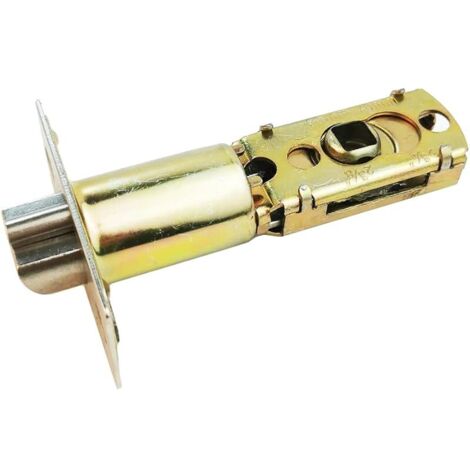 1 Pièce Loquet Tubulaire, Loquet à Mortaise 70/60 mm, Serrure de Porte Intérieure Avec et Mortaise, Serrures Tubulaires, pour les Poignées de Porte et Les Serrures à Les Portes Intérieures