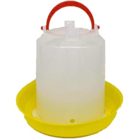 1 pièce mangeoire pour animaux de compagnie blanc volaille poulet poule caille nouveau canard mangeoire abreuvoir ferme outil 1.5kg