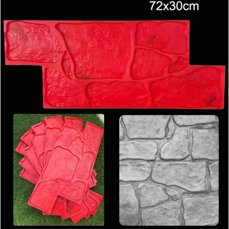 (1 pièce) Moule à modeler pour sol en ciment, antidérapant, pour carrelage de jardin ou de bâtiment, outil de bricolage fait main