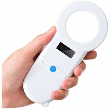 1 Pièce Numérique Pet Scanner Animal ID Lecteur USB Puce Transpondeur De Poche Pour Chiens Chats Chevaux - Blanc