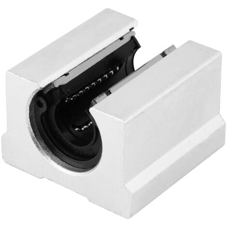 1 pièce Palier linéaire ouvert de précision antirouille SBR16UU