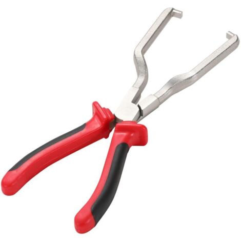 1 Pièce Pince de retrait collier de serrage pour conduite carburant,poignée caoutchouc acier inoxydable,pince retrait de collier serrage pour conduite d'essence,outil de déconnexion de tuyau