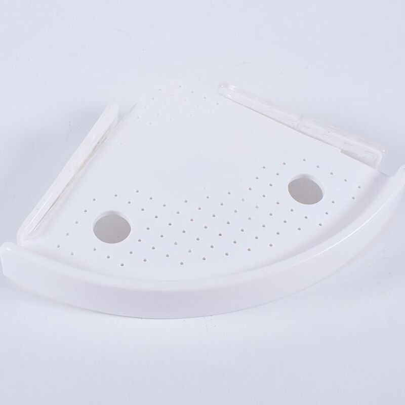 1 Pièce Support De Stockage D'étagère Triangulaire Étagère De Stockage Organisateur De De Salle De Bain Étagère D'angle Murale Étagères De Rangement