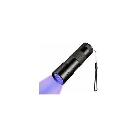 Lampe Torche UV de Poche Flashlight Blacklight Lumière Ultra Violet - Lampes  (10061148)
