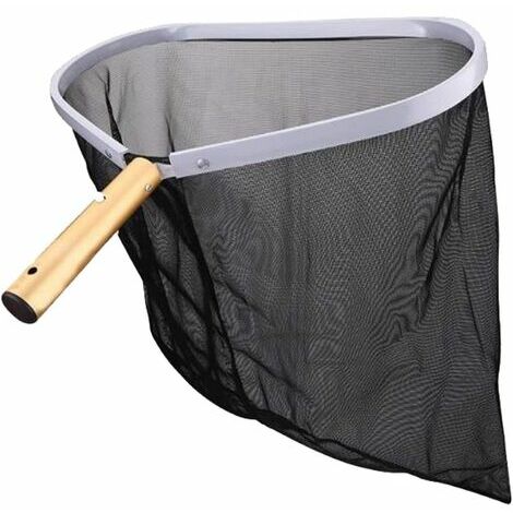1 pièce Trawler épuisette de Fond Professionnelle en Aluminium rencé, Robuste Maille Fine Balai Nettoyage Sac Profond incassable UHOH