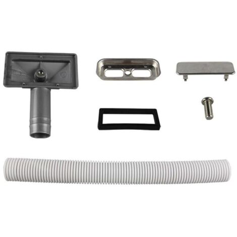 1 Pièce Tuyaux de Débordement Tube de débordement pour évier extensible Interface carrée (Taille: 75x40mm) Tube longueur 230-600mm Diamètre 26mm (diamètre intérieur: 21mm)