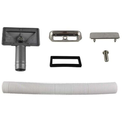 1 Pièce Tuyaux de Débordement Tube de débordement pour évier extensible Interface carrée (Taille: 75x40mm) Tube longueur 230-600mm Diamètre 26mm (diamètre intérieur: 21mm)