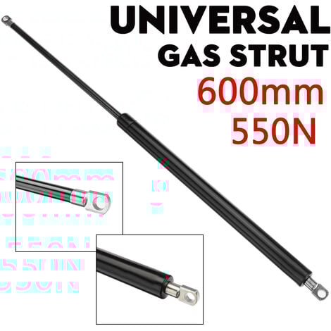 KINGSO 1 pièces 550N 600mm Amortisseur à ressort de support de levage de vérins à gaz de voiture pour modèle de voiture universel Hasaki