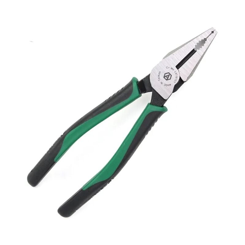 Laoa - 1 pièces Pinces à Long Bec, Pince à Sertir avec longue bouche, Fil de Coupe, Becs long droit, cr-mo pince combinée coupe-fil, pince à dénuder