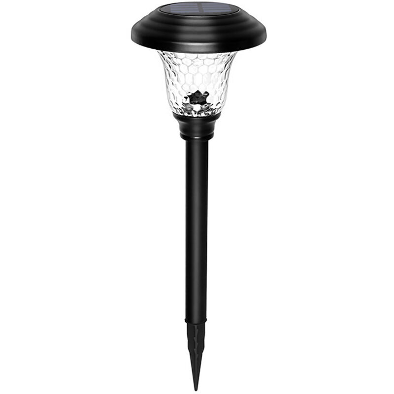 1 Pièces Lampes Solaires Exterieures Jardin Lumiere avec Changement de Couleur et Lumière Solaire Extérieure Blanche Chaude Inoxydable Lampe Solaire