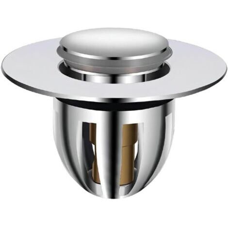 1 Pièces Magnétique Bonde Lavabo Universel, Pop Up Flitre de Vidange Anti-Bloqué, Bouchon pour Lavabo Cuisine, Bonde de Lavabo Pop-Up