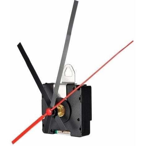 TUSERXLN 1 Pièces Mécanisme d'Horloge Mécanisme de Mouvement d'Horloge Mecanisme Horloge Pile Silencieux Horloge Murale Systeme Horloge Aiguilles Mecanisme Pendul