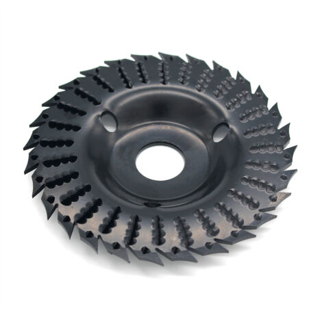 1 pièces meuleuse d'angle disque de meulage 28 dents roue à bois abrasif façonnage du bois