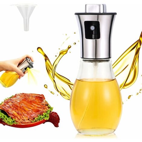 Pulvérisateur d'huile de cuisson atomisée, distributeur d'huile en verre de  cuisine domestique, bouteille, friteuse à Air, Pot pulvérisateur d'huile d'olive  et de vinaigre