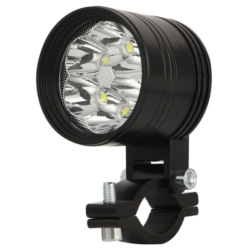 Fei Yu - 1 pièces Super lumineux blanc moto led projecteur phare étanche Spot tête lampe conduite antibrouillard 6000K - 60W