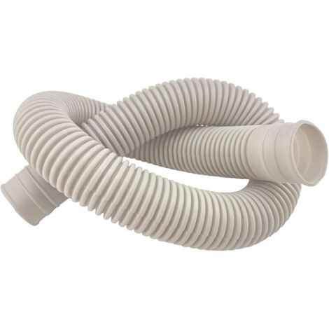 1 Pièces Tuyaux de Trop-Plein, 450 mm (17,7 Pouce) Tuyau de Vidange D'évier, Tuyau de Vidange en Plastique Universel pour Tête de Trop-Plein, Diamètre extérieur : 23 mm-24mm