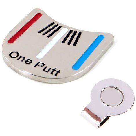 1 pièces un marqueur de balle de Golf Putt avec Clip de chapeau magnétique mettant l'outil de visée d'alignement livraison gratuite nouvelle marque de balle en gros goutte