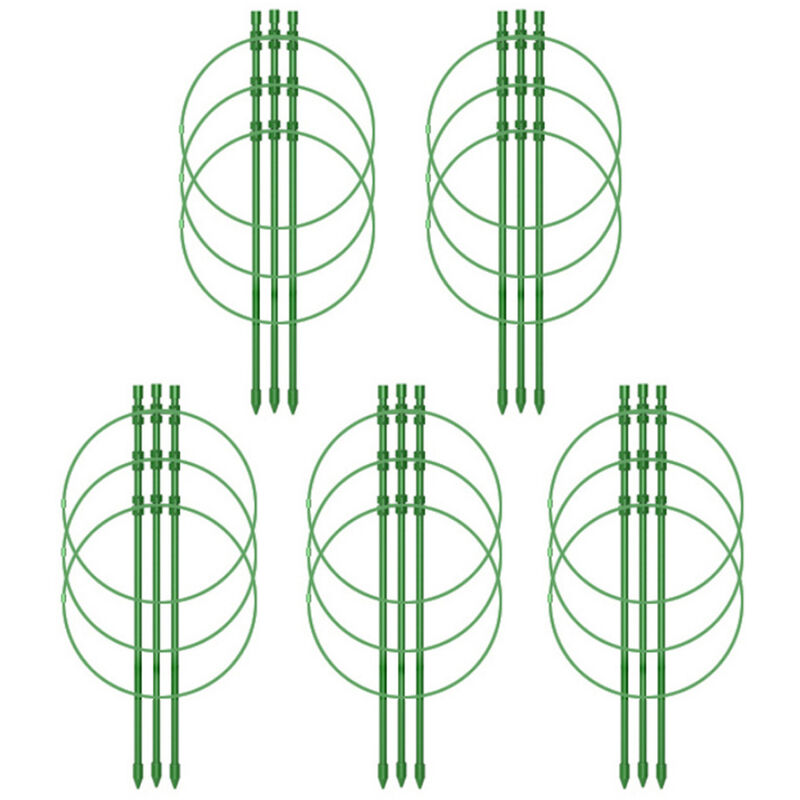 

1 pieza / 3 piezas / 5 piezas jardin enrejado soporte de plantas jaulas estacas para plantas trepadoras de jardin flor vegetal,TypeB y 5 piezas