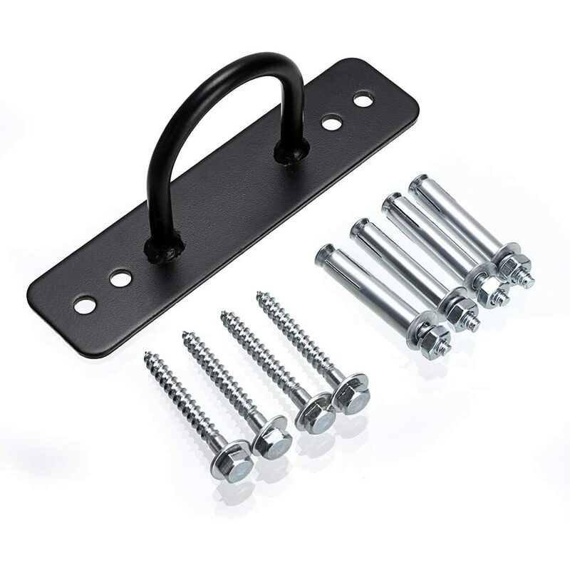 

1 pieza Cuerda de combate Resistencia Anclaje de pared y techo Entrenamiento Soporte de correa colgante Punto de soporte de pared