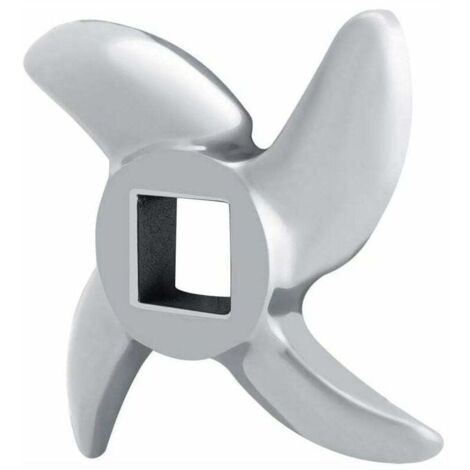 1 pieza de cuchilla trituradora de carne de acero inoxidable, cortador de cuchillos, accesorios de repuesto para cocina (12)